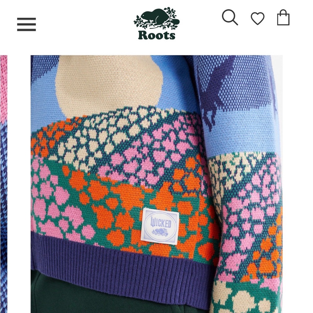 Roots X Wicked-Dusk Cardigan - Picture 5 of 7
